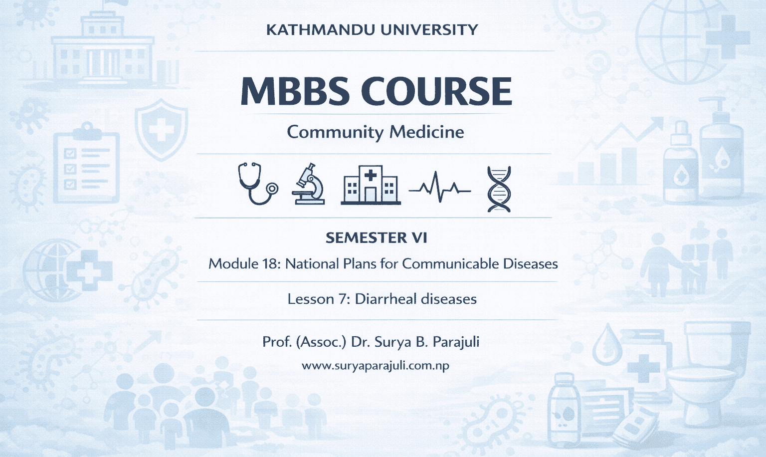  Diarrheal diseases